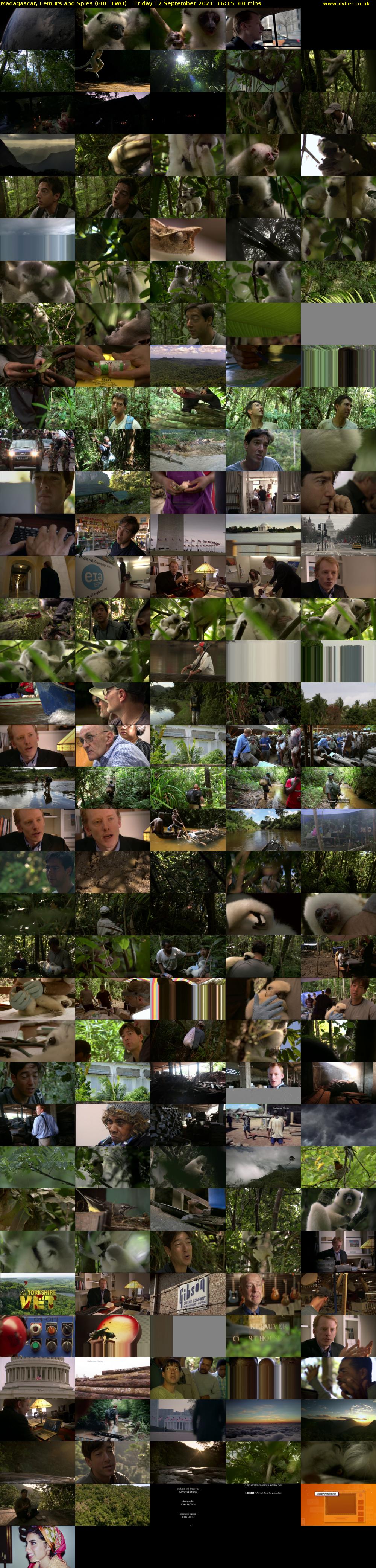 Madagascar, Lemurs and Spies (BBC TWO) Friday 17 September 2021 16:15 - 17:15