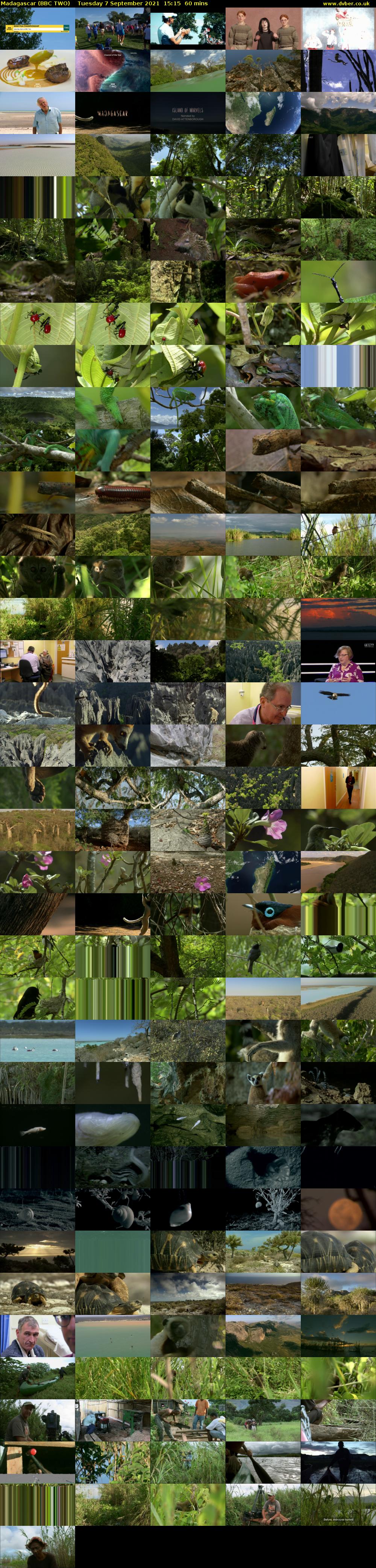 Madagascar (BBC TWO) Tuesday 7 September 2021 15:15 - 16:15