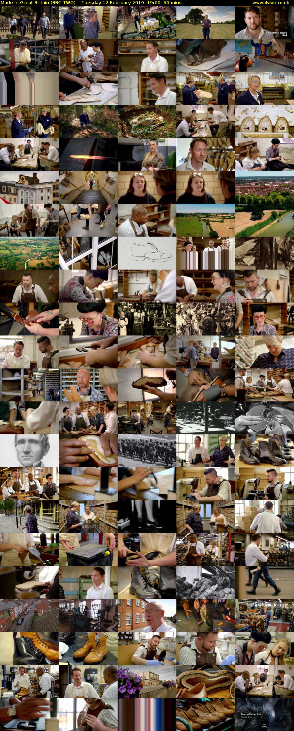 Made in Great Britain (BBC TWO) Tuesday 12 February 2019 19:00 - 20:00