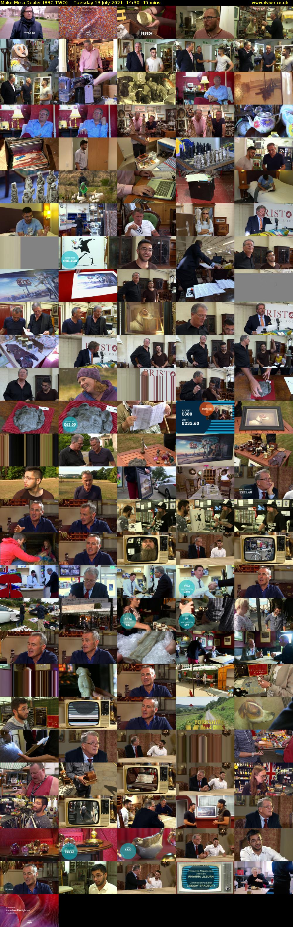 Make Me a Dealer (BBC TWO) Tuesday 13 July 2021 14:30 - 15:15