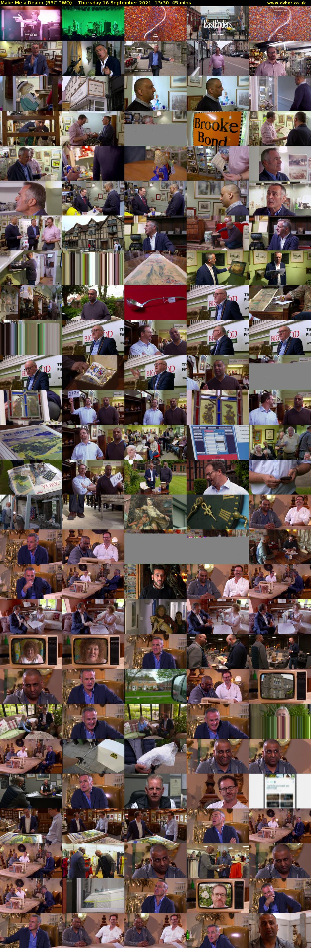 Make Me a Dealer (BBC TWO) Thursday 16 September 2021 13:30 - 14:15