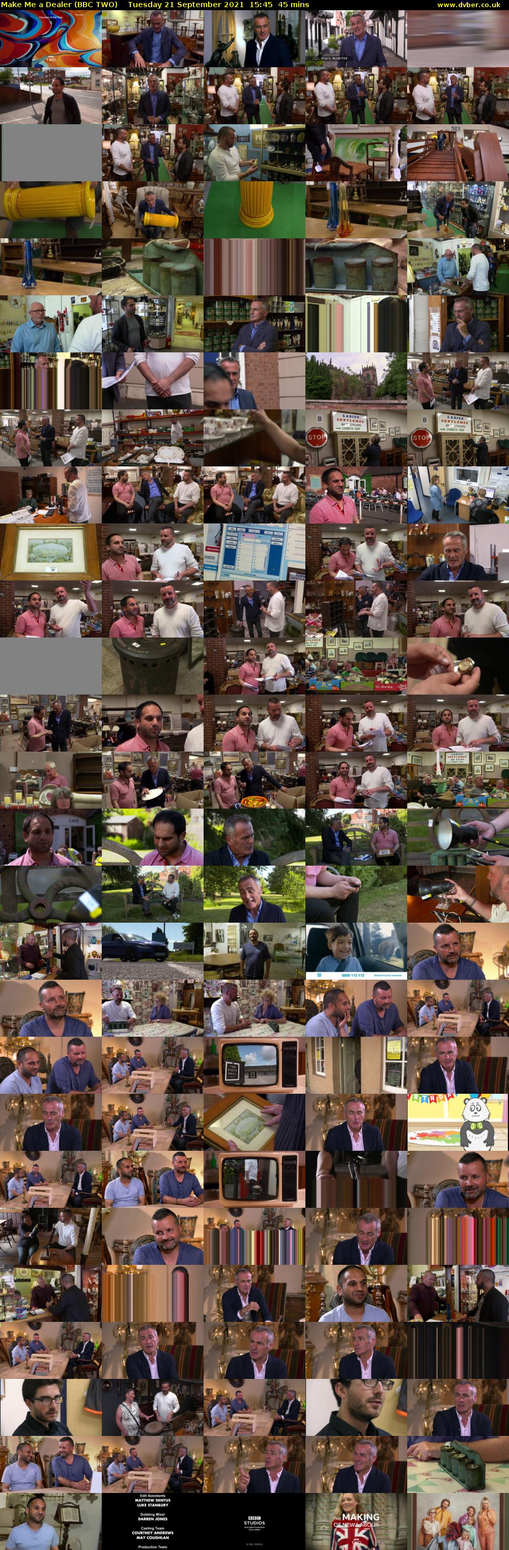 Make Me a Dealer (BBC TWO) Tuesday 21 September 2021 15:45 - 16:30