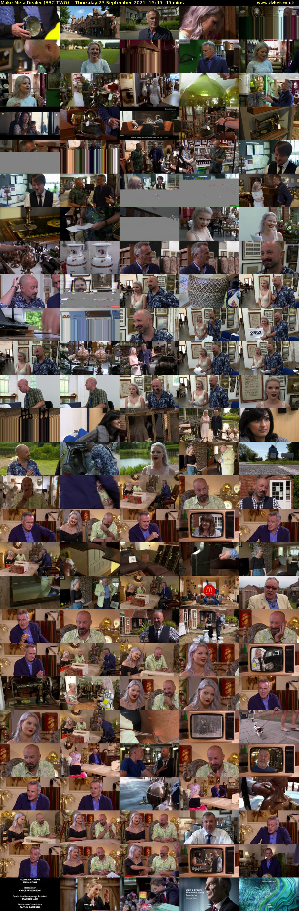 Make Me a Dealer (BBC TWO) Thursday 23 September 2021 15:45 - 16:30