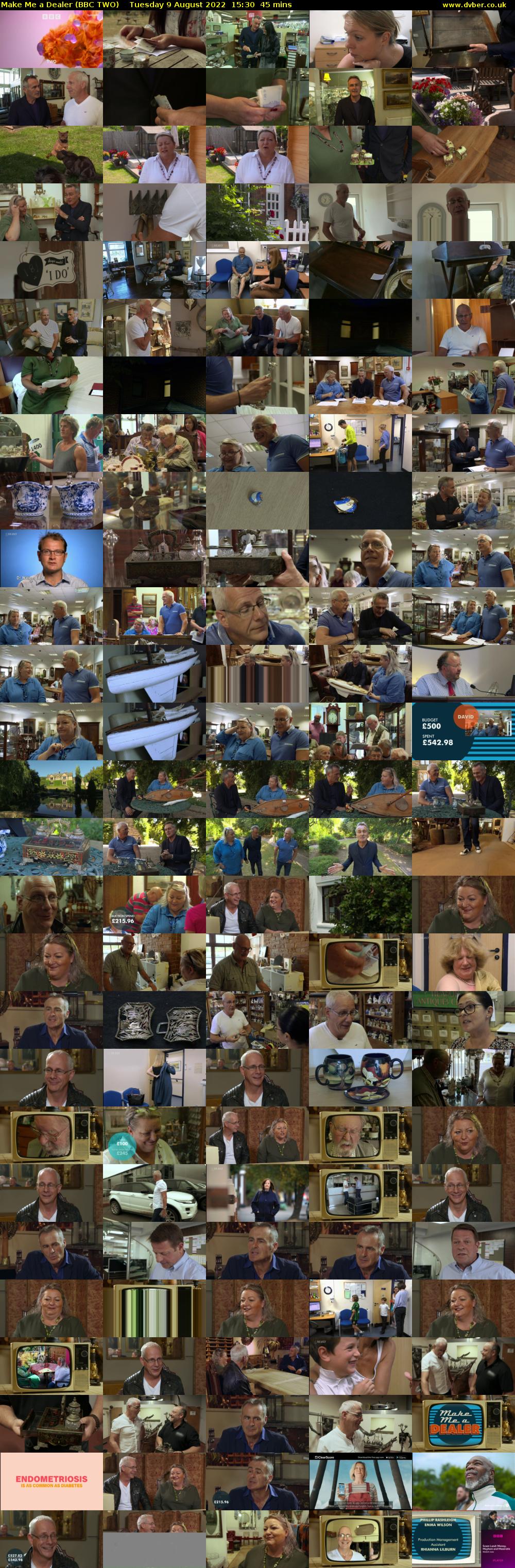 Make Me a Dealer (BBC TWO) Tuesday 9 August 2022 15:30 - 16:15