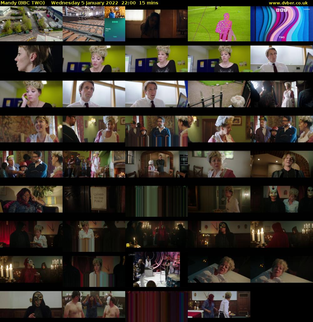 Mandy (BBC TWO) Wednesday 5 January 2022 22:00 - 22:15