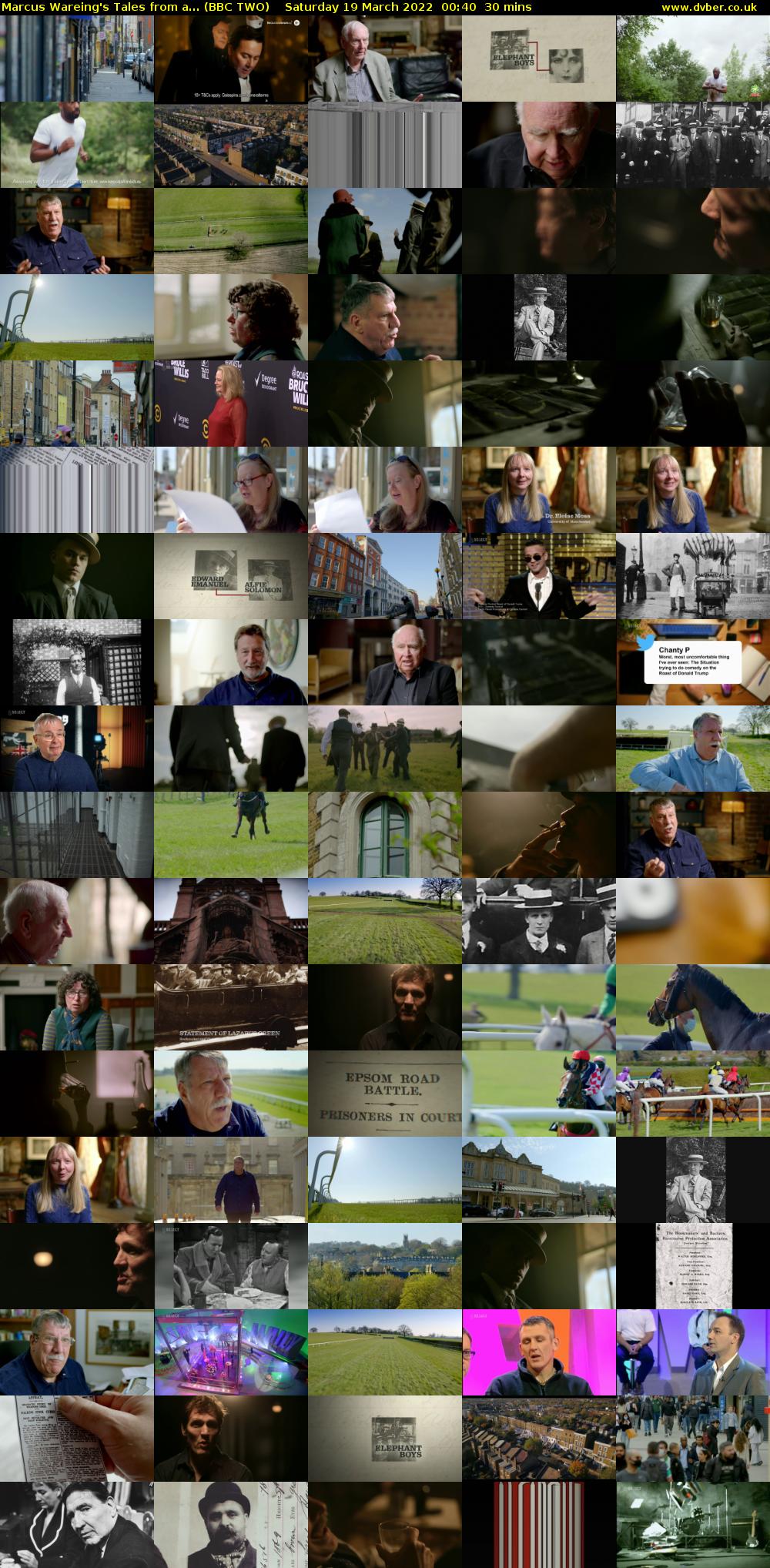 Marcus Wareing's Tales from a... (BBC TWO) Saturday 19 March 2022 00:40 - 01:10