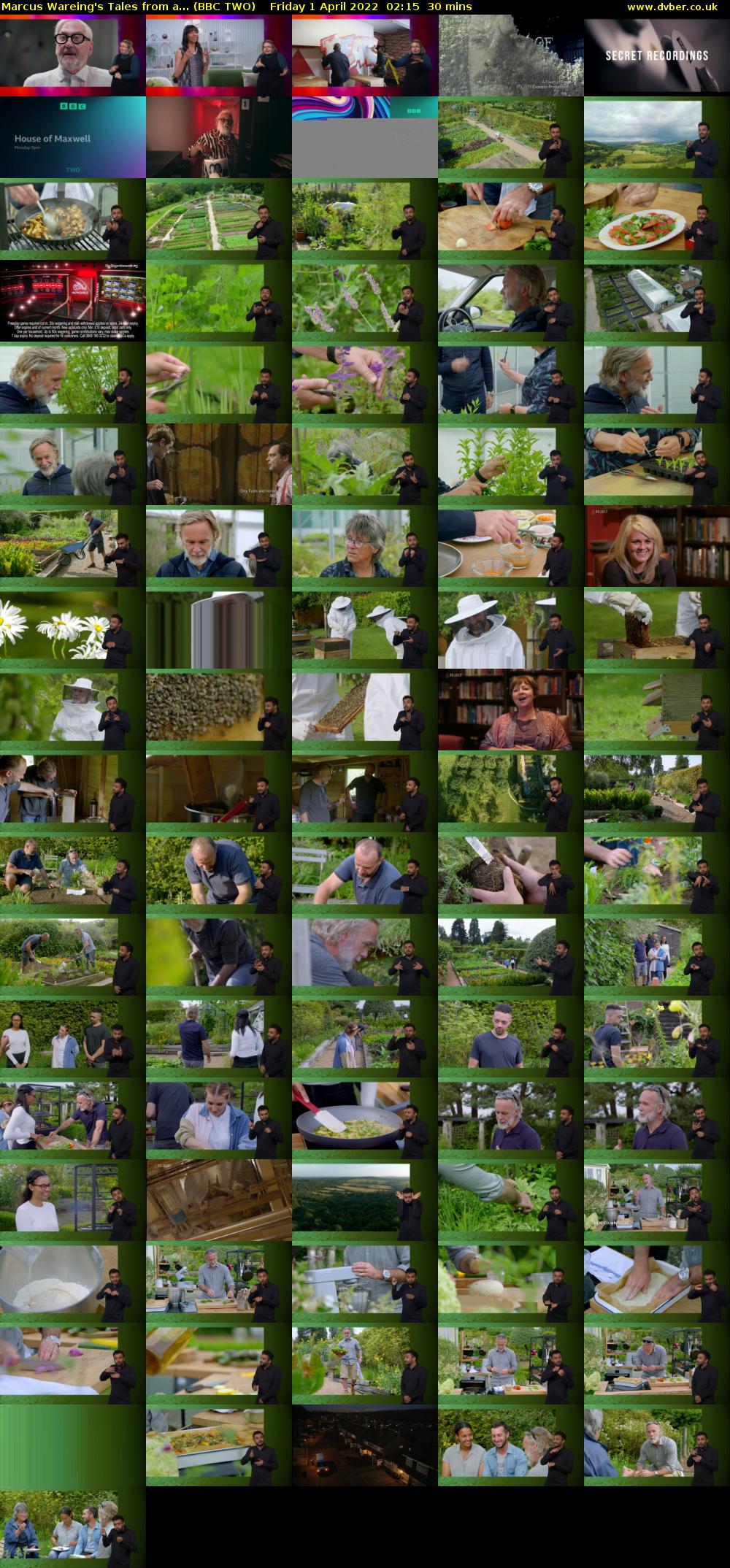 Marcus Wareing's Tales from a... (BBC TWO) Friday 1 April 2022 02:15 - 02:45
