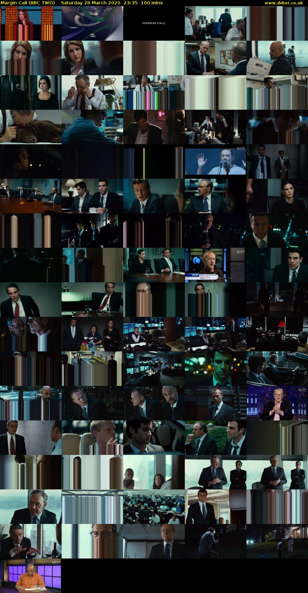 Margin Call (BBC TWO) Saturday 28 March 2020 23:35 - 02:15