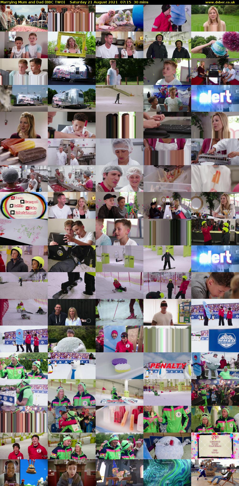 Marrying Mum and Dad (BBC TWO) Saturday 21 August 2021 07:15 - 07:45