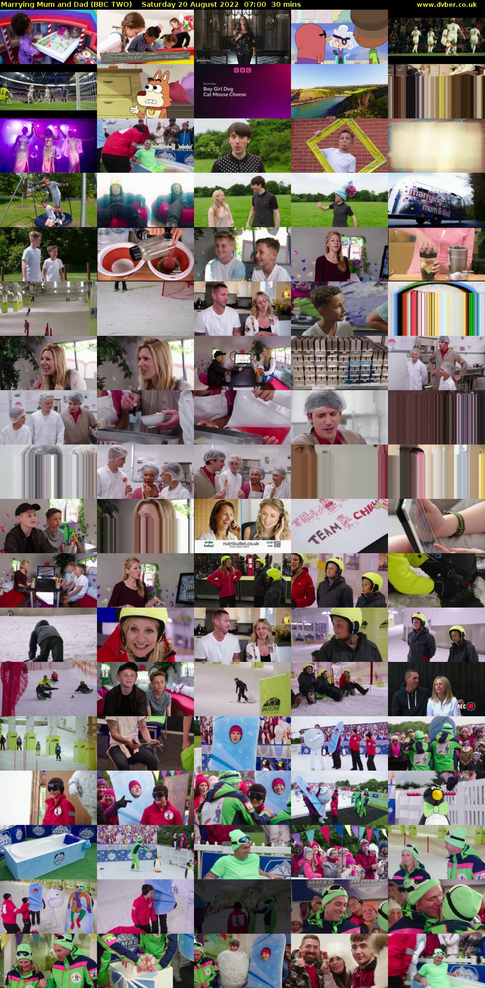 Marrying Mum and Dad (BBC TWO) Saturday 20 August 2022 07:00 - 07:30