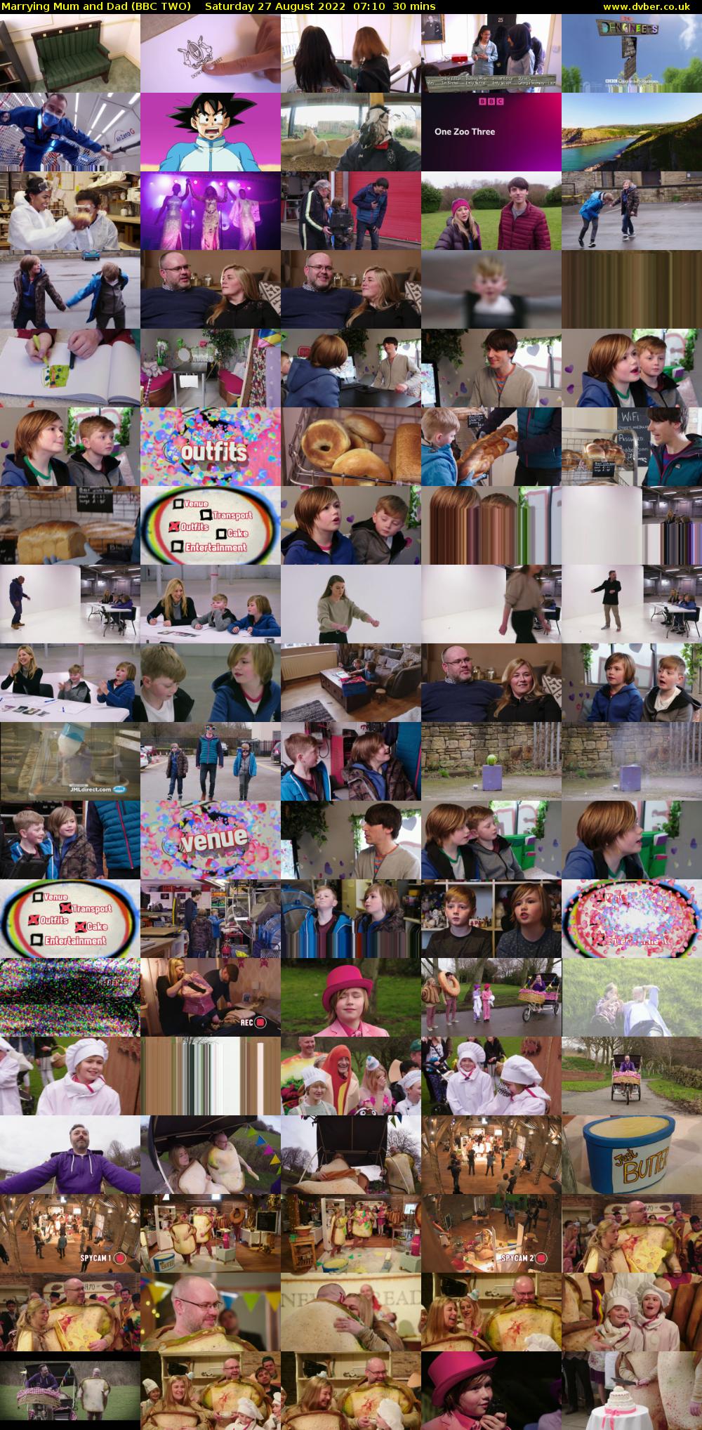 Marrying Mum and Dad (BBC TWO) Saturday 27 August 2022 07:10 - 07:40