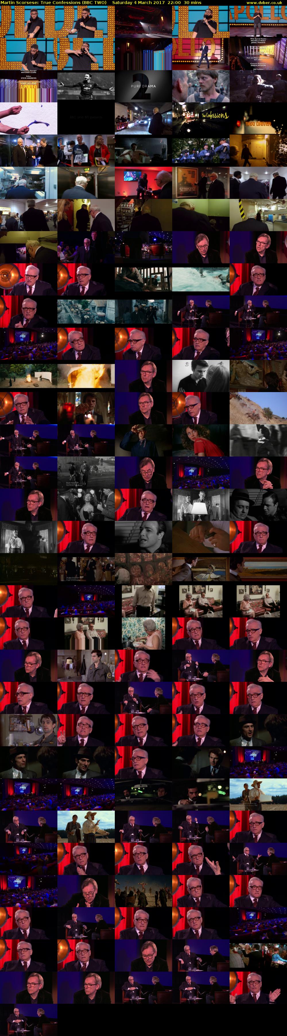 Martin Scorsese: True Confessions (BBC TWO) Saturday 4 March 2017 22:00 - 22:30