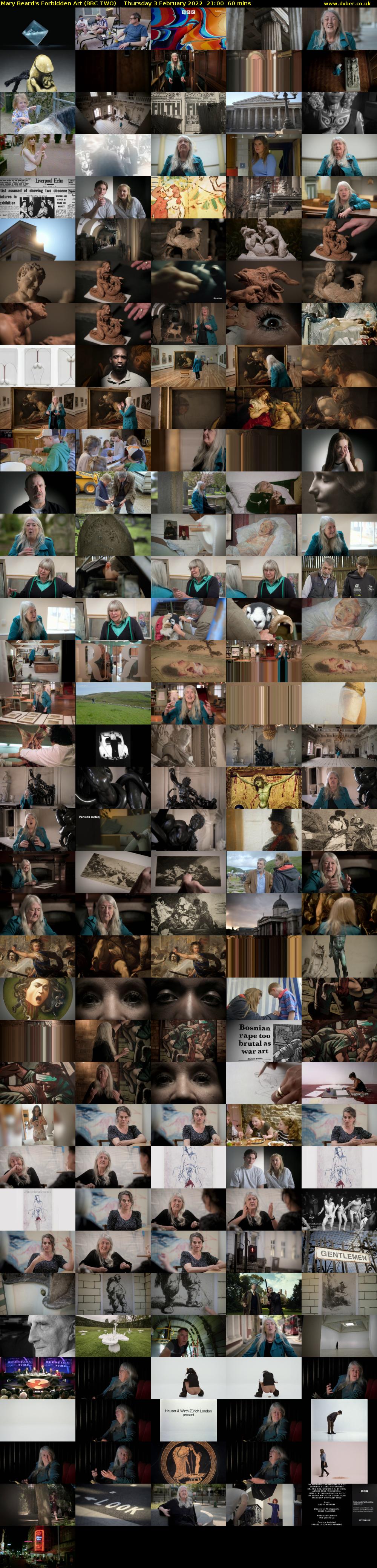 Mary Beard's Forbidden Art (BBC TWO) Thursday 3 February 2022 21:00 - 22:00