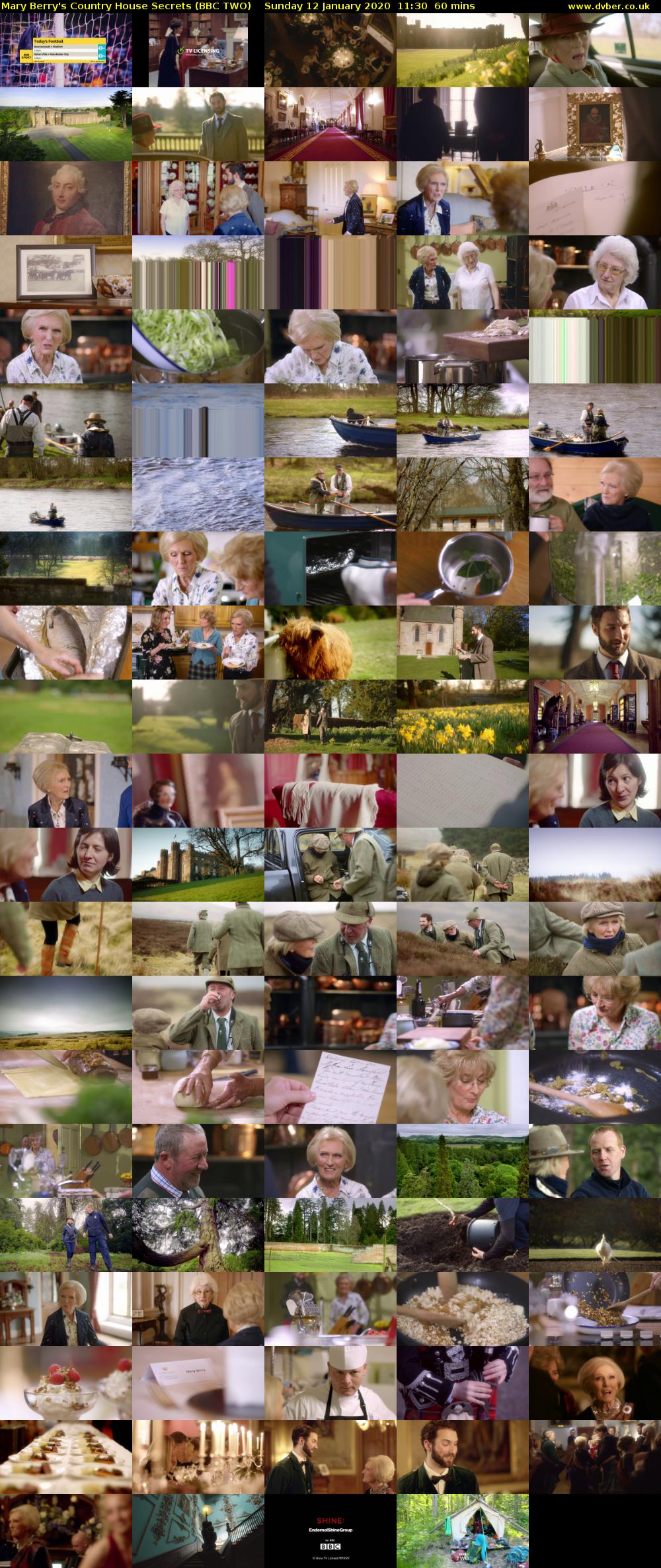 Mary Berry's Country House Secrets (BBC TWO) Sunday 12 January 2020 11:30 - 12:30