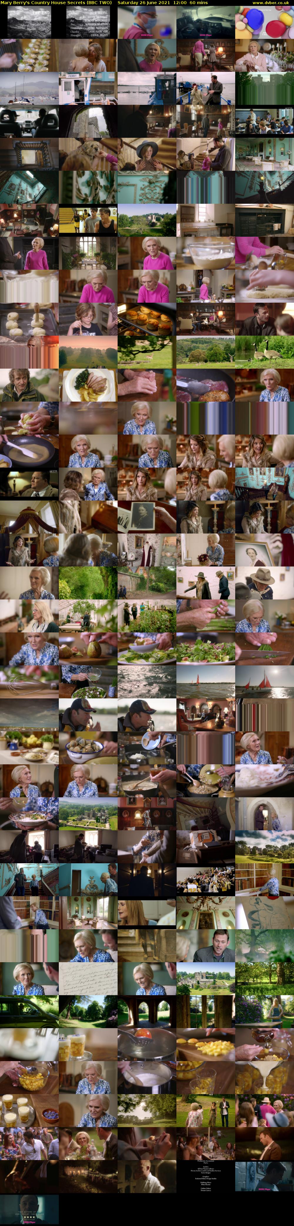 Mary Berry's Country House Secrets (BBC TWO) Saturday 26 June 2021 12:00 - 13:00