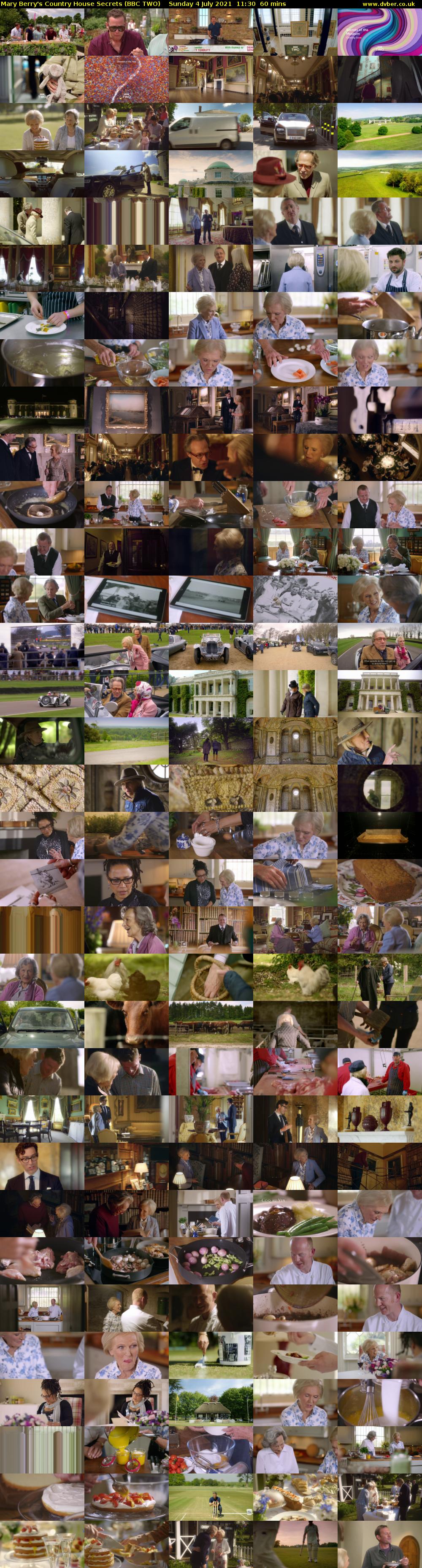 Mary Berry's Country House Secrets (BBC TWO) Sunday 4 July 2021 11:30 - 12:30