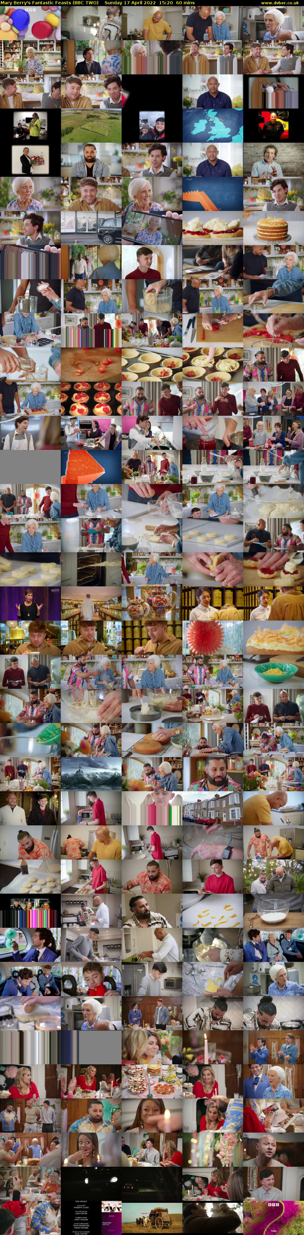 Mary Berry's Fantastic Feasts (BBC TWO) Sunday 17 April 2022 15:20 - 16:20