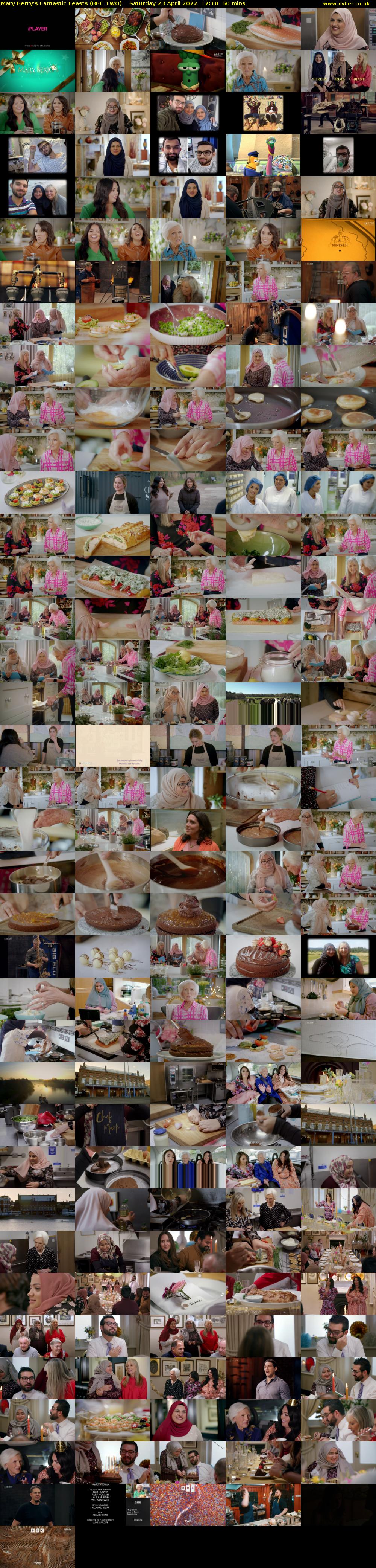 Mary Berry's Fantastic Feasts (BBC TWO) Saturday 23 April 2022 12:10 - 13:10