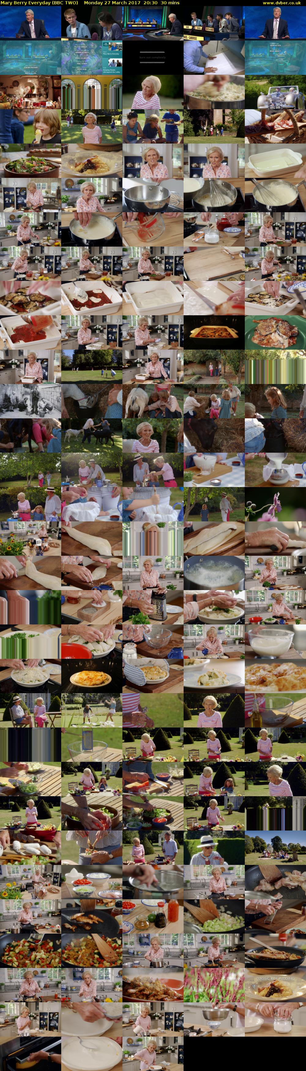Mary Berry Everyday (BBC TWO) Monday 27 March 2017 20:30 - 21:00