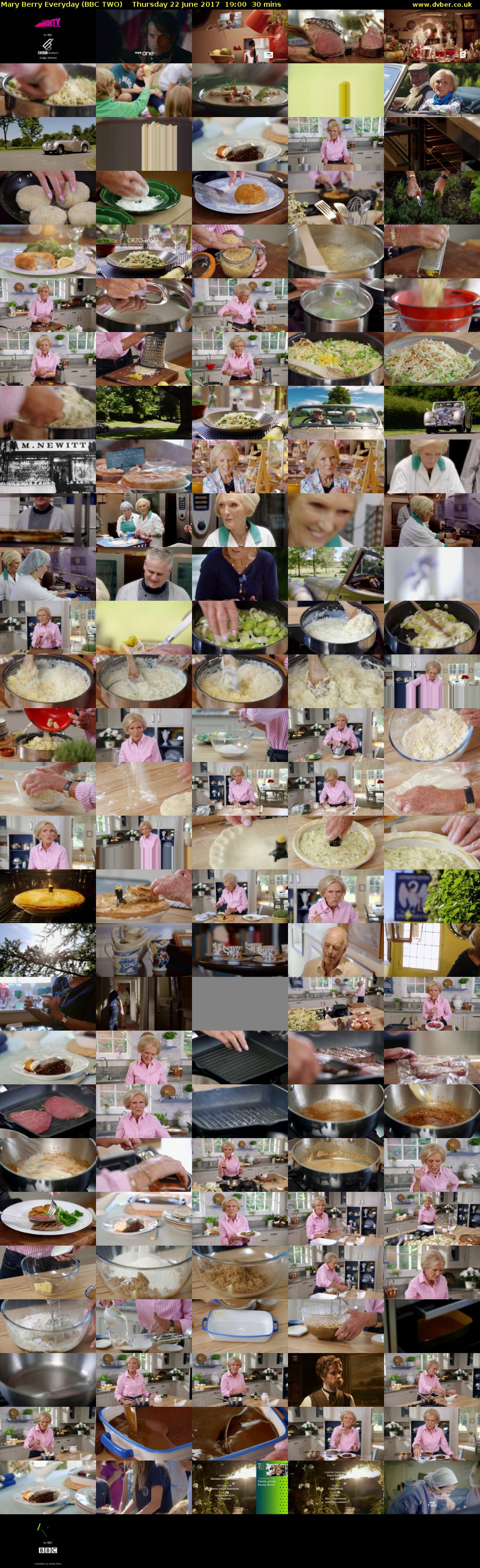 Mary Berry Everyday (BBC TWO) Thursday 22 June 2017 19:00 - 19:30
