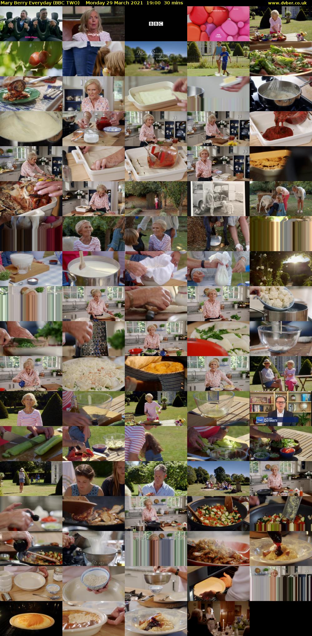 Mary Berry Everyday (BBC TWO) Monday 29 March 2021 19:00 - 19:30