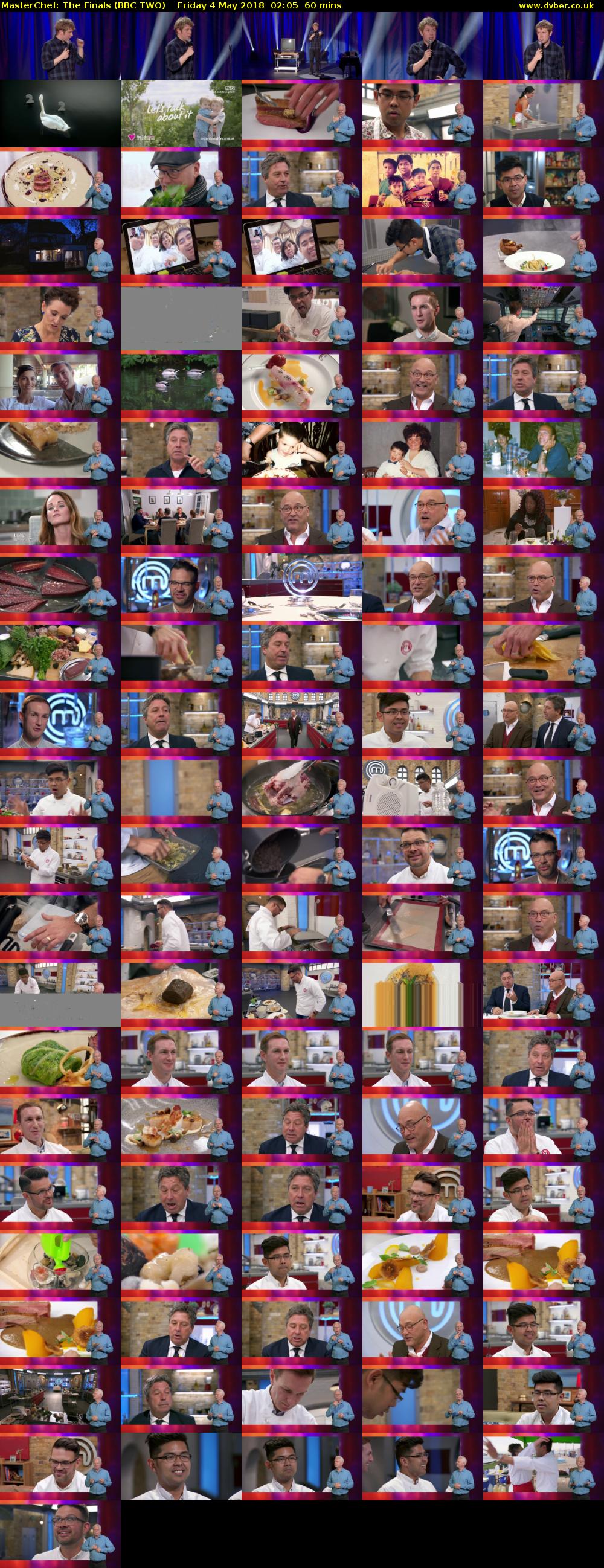 MasterChef: The Finals (BBC TWO) Friday 4 May 2018 02:05 - 03:05