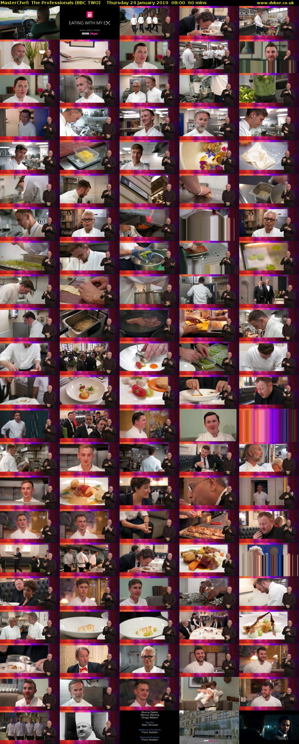 MasterChef: The Professionals (BBC TWO) Thursday 24 January 2019 08:00 - 09:00