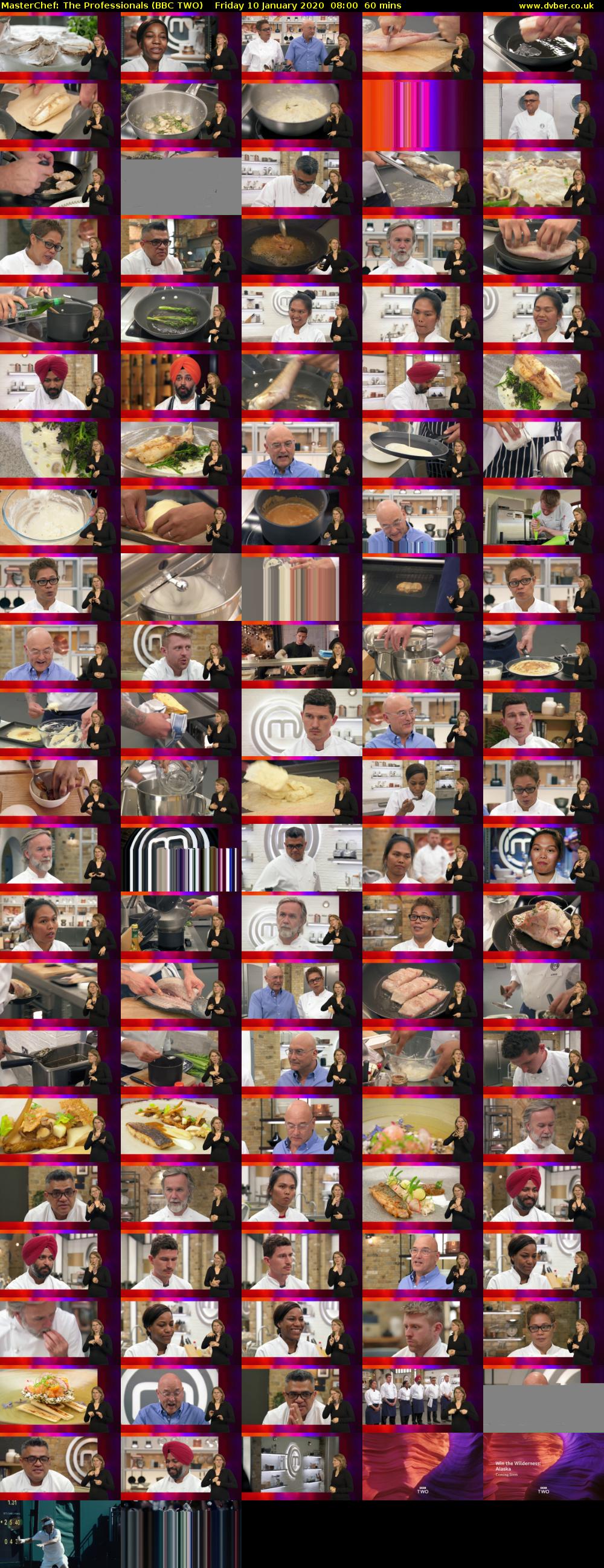 MasterChef: The Professionals (BBC TWO) Friday 10 January 2020 08:00 - 09:00