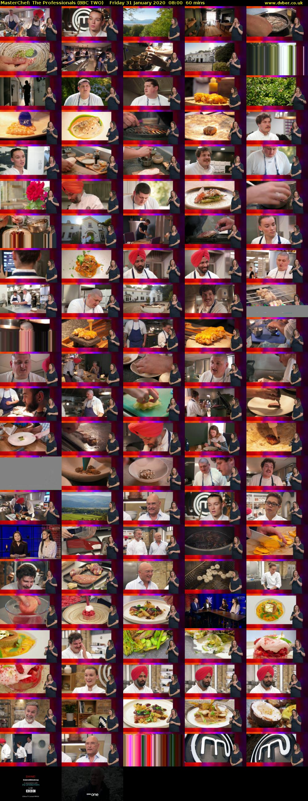 MasterChef: The Professionals (BBC TWO) Friday 31 January 2020 08:00 - 09:00