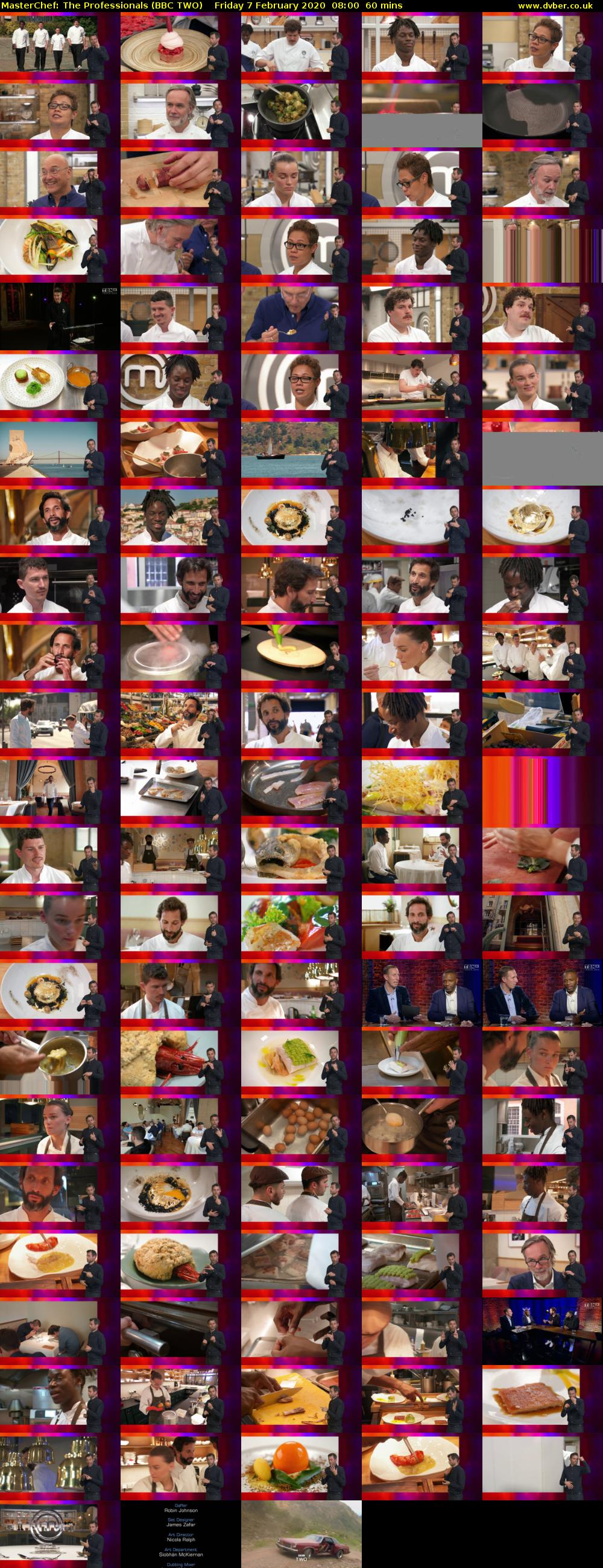MasterChef: The Professionals (BBC TWO) Friday 7 February 2020 08:00 - 09:00