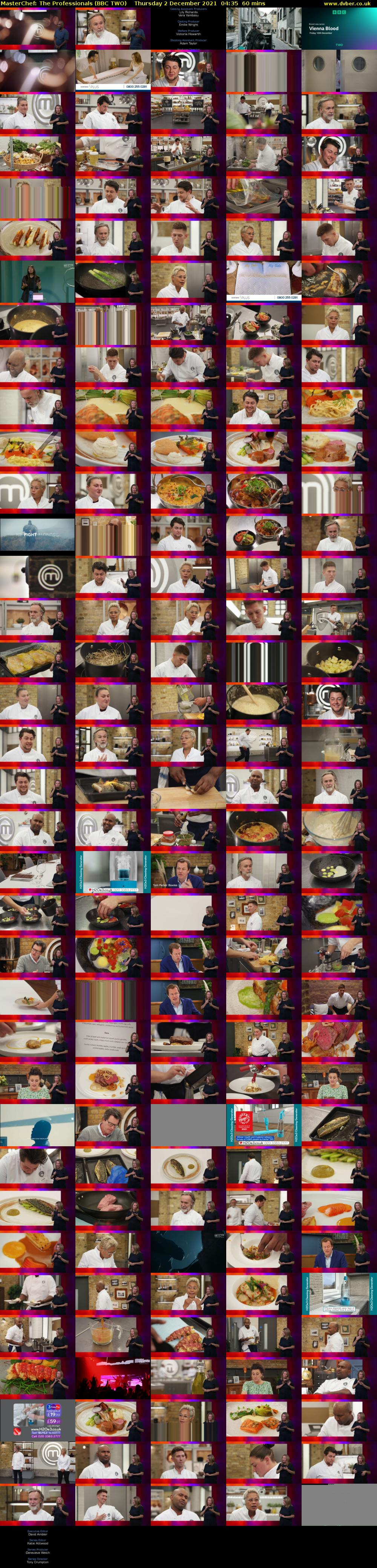 MasterChef: The Professionals (BBC TWO) Thursday 2 December 2021 04:35 - 05:35