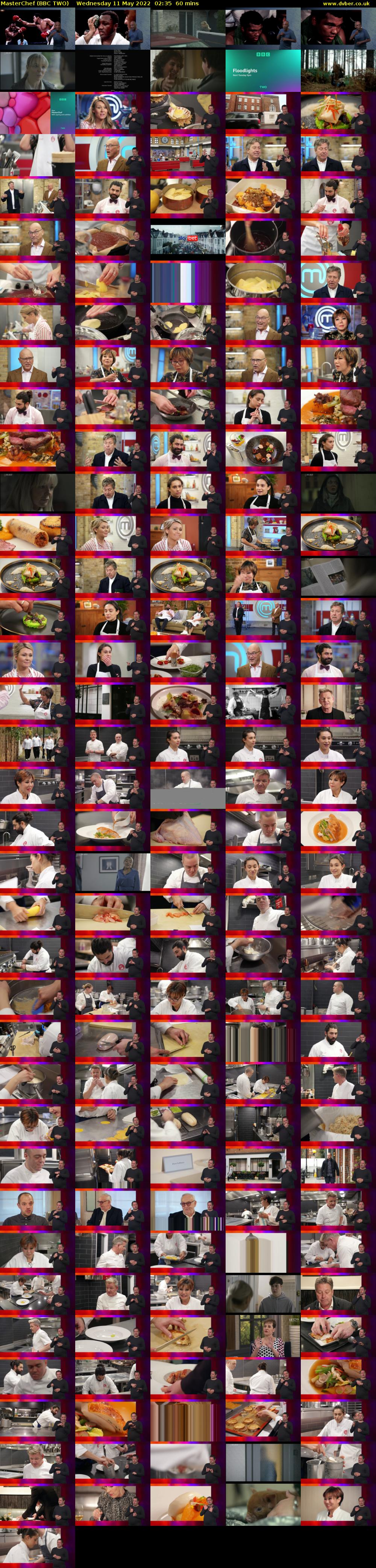 MasterChef (BBC TWO) Wednesday 11 May 2022 02:35 - 03:35