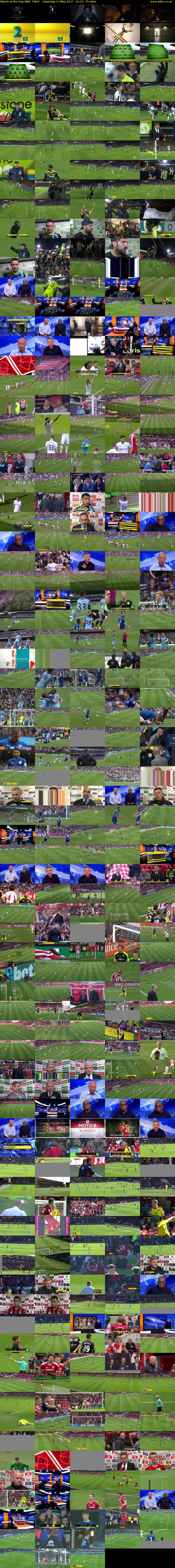 Match of the Day (BBC TWO) Saturday 13 May 2017 22:10 - 23:25