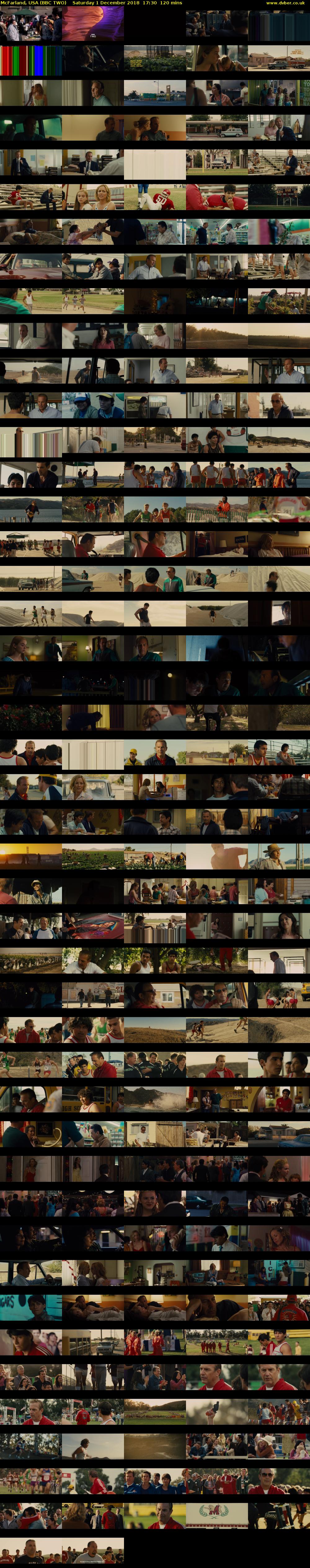 McFarland, USA (BBC TWO) Saturday 1 December 2018 17:30 - 19:30