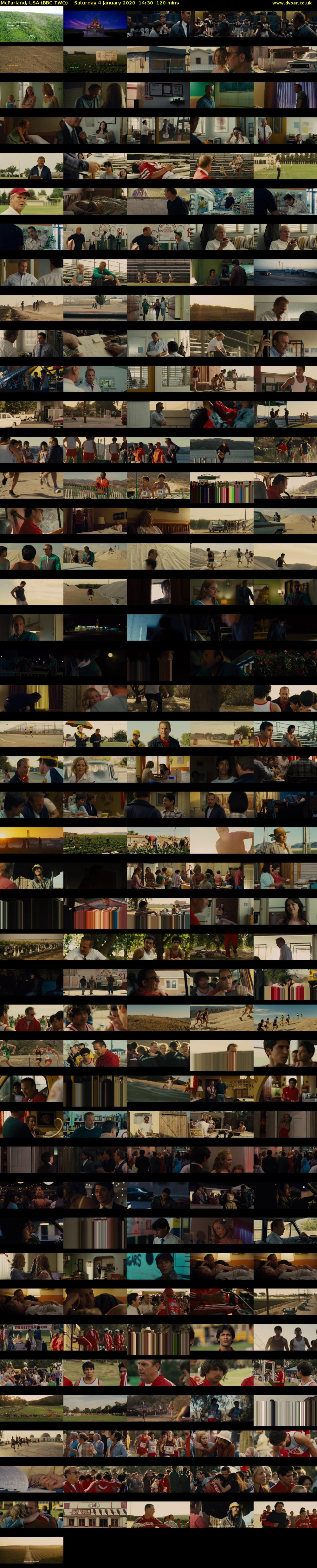 McFarland, USA (BBC TWO) Saturday 4 January 2020 14:30 - 16:30