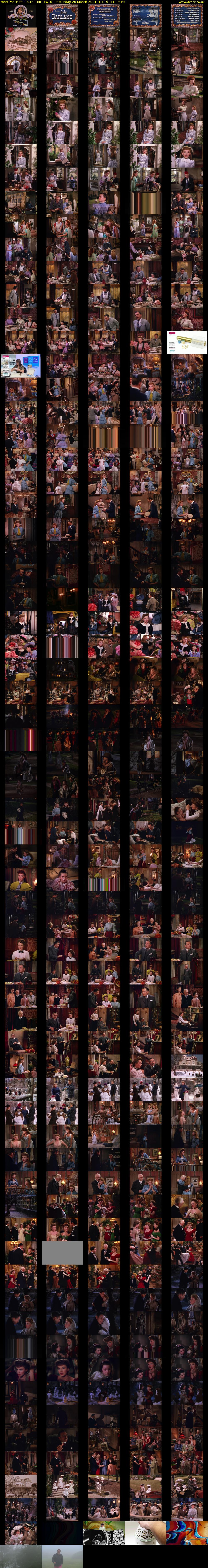 Meet Me in St. Louis (BBC TWO) Saturday 20 March 2021 13:15 - 15:05