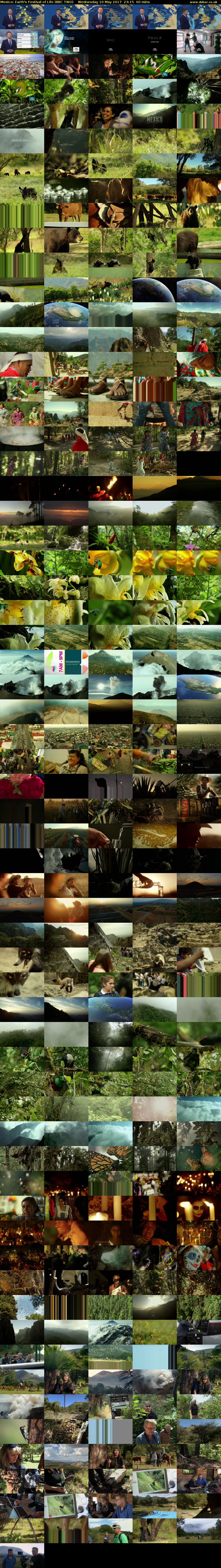 Mexico: Earth's Festival of Life (BBC TWO) Wednesday 10 May 2017 23:15 - 00:15