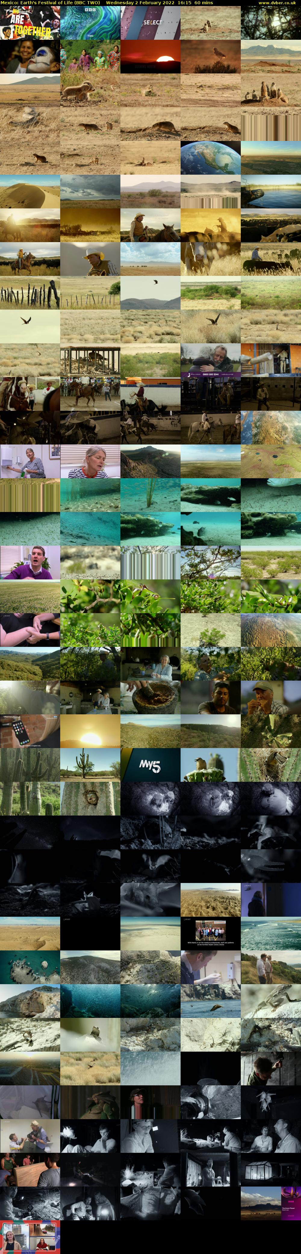 Mexico: Earth's Festival of Life (BBC TWO) Wednesday 2 February 2022 16:15 - 17:15