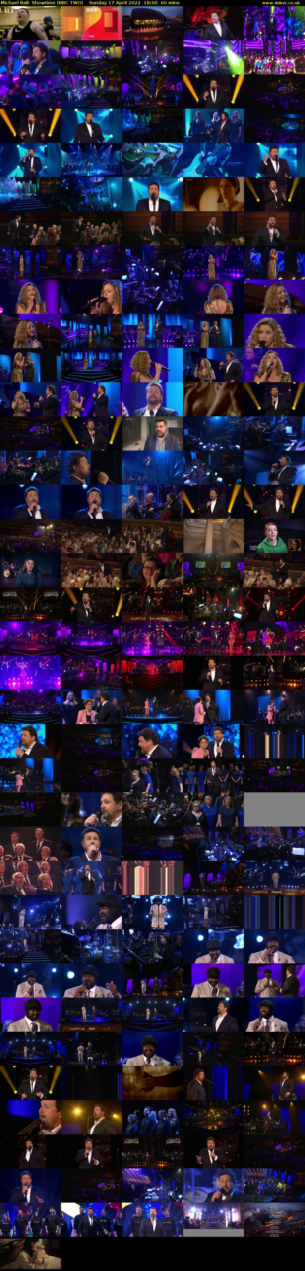 Michael Ball: Showtime (BBC TWO) Sunday 17 April 2022 18:00 - 19:00