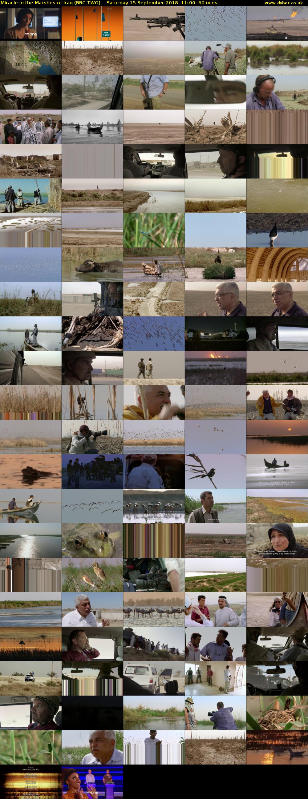 Miracle in the Marshes of Iraq (BBC TWO) Saturday 15 September 2018 11:00 - 12:00