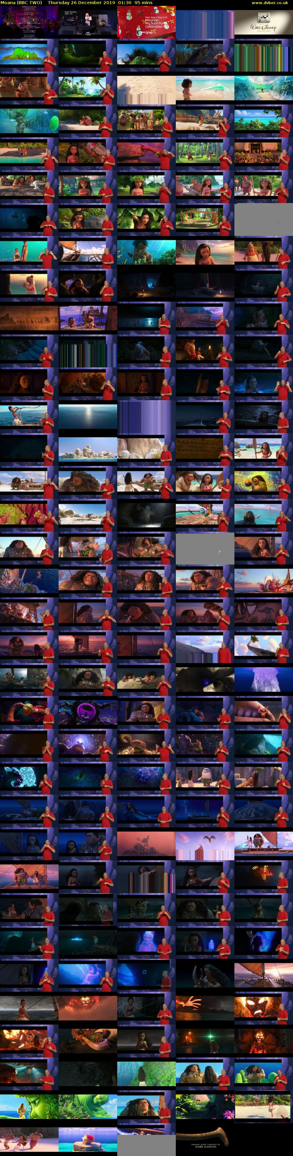 Moana (BBC TWO) Thursday 26 December 2019 01:30 - 03:05