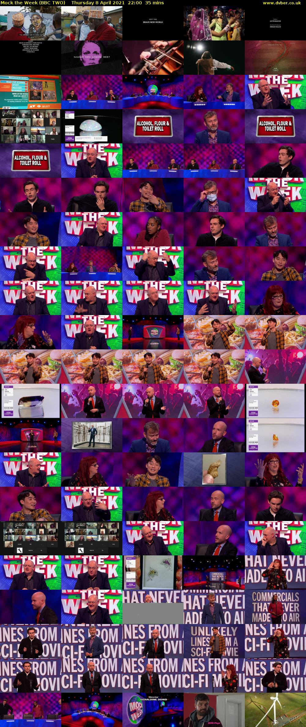 Mock the Week (BBC TWO) Thursday 8 April 2021 22:00 - 22:35