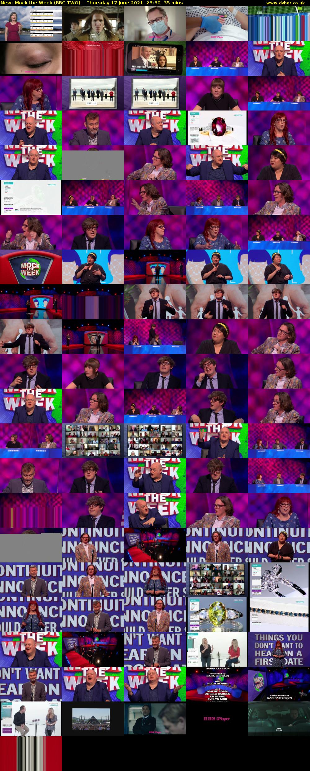 Mock the Week (BBC TWO) Thursday 17 June 2021 23:30 - 00:05