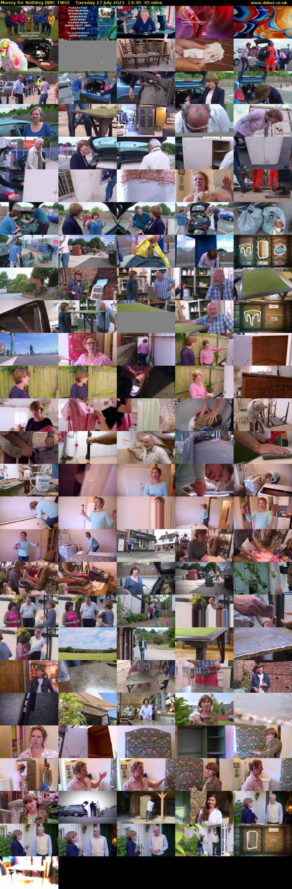 Money for Nothing (BBC TWO) Tuesday 27 July 2021 13:30 - 14:15