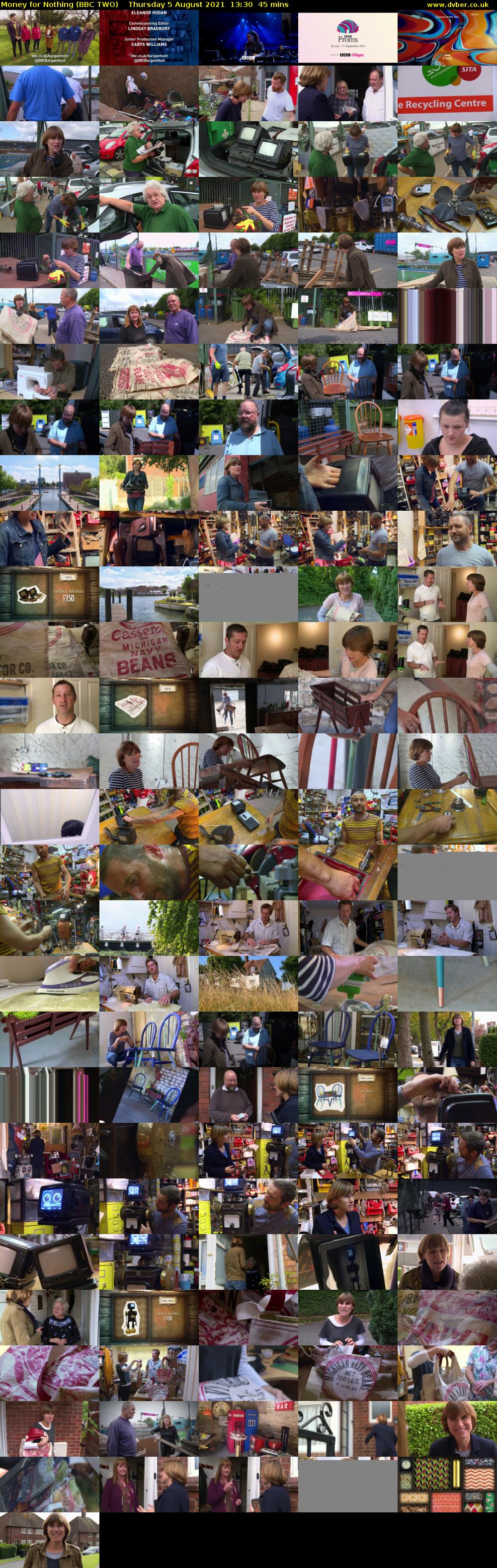 Money for Nothing (BBC TWO) Thursday 5 August 2021 13:30 - 14:15