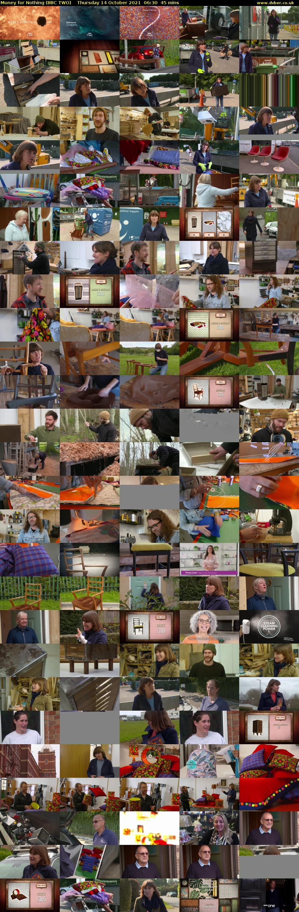 Money for Nothing (BBC TWO) Thursday 14 October 2021 06:30 - 07:15
