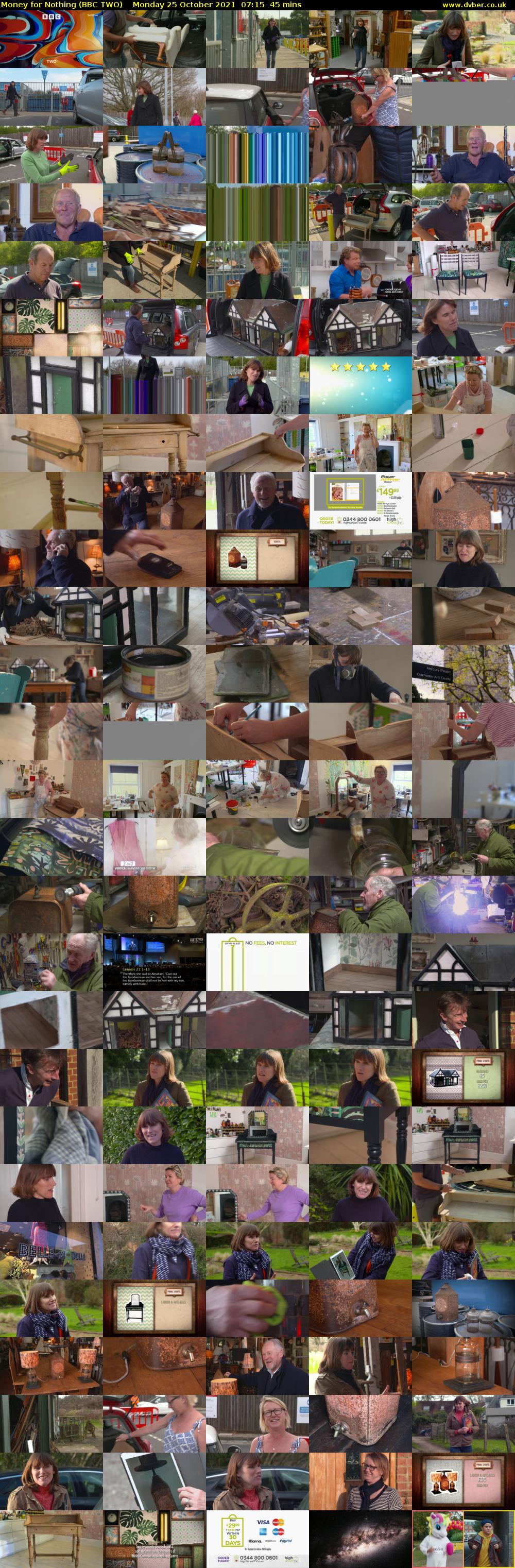Money for Nothing (BBC TWO) Monday 25 October 2021 07:15 - 08:00