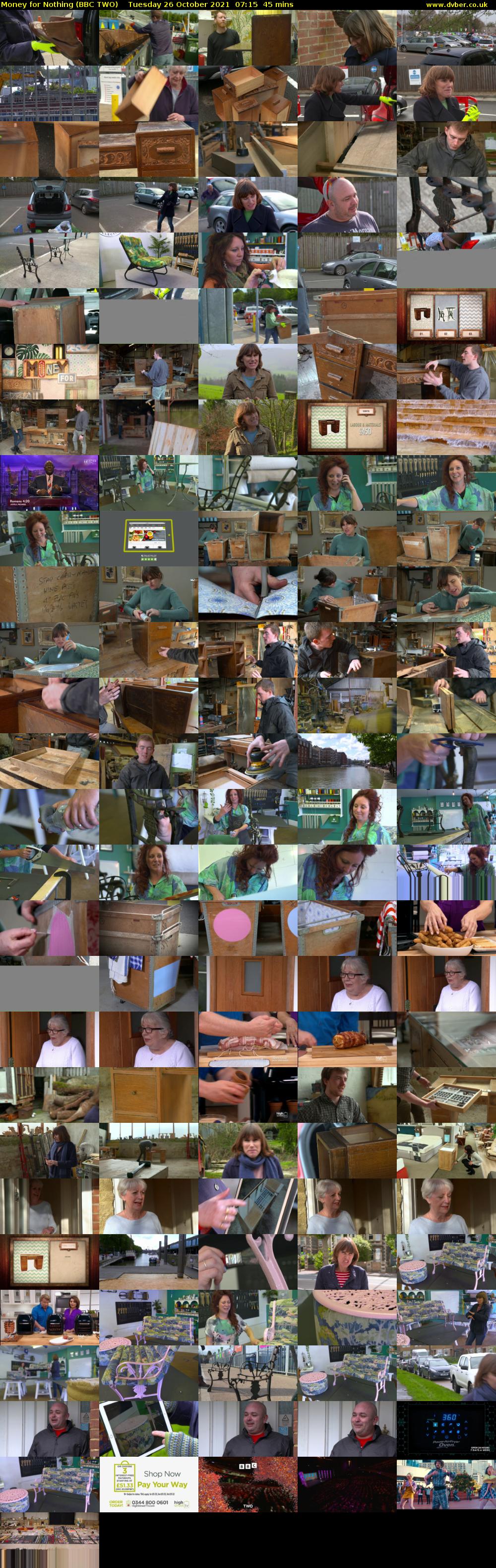 Money for Nothing (BBC TWO) Tuesday 26 October 2021 07:15 - 08:00