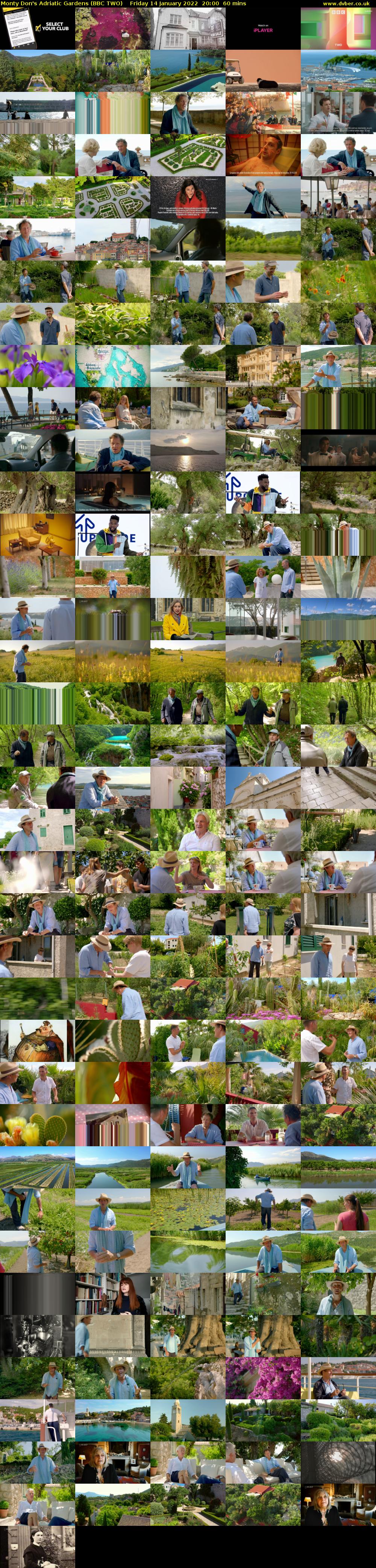 Monty Don's Adriatic Gardens (BBC TWO) Friday 14 January 2022 20:00 - 21:00