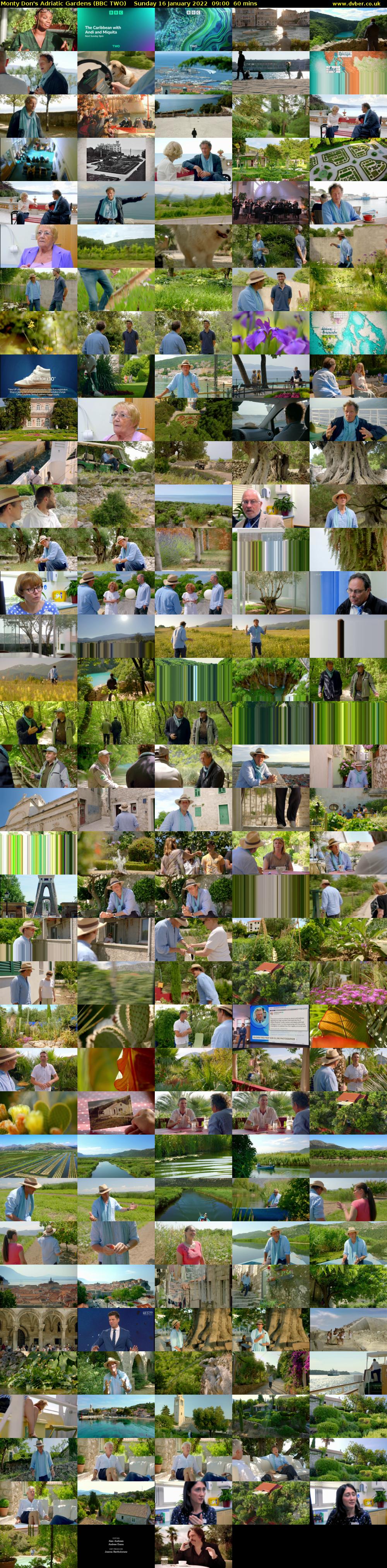 Monty Don's Adriatic Gardens (BBC TWO) Sunday 16 January 2022 09:00 - 10:00